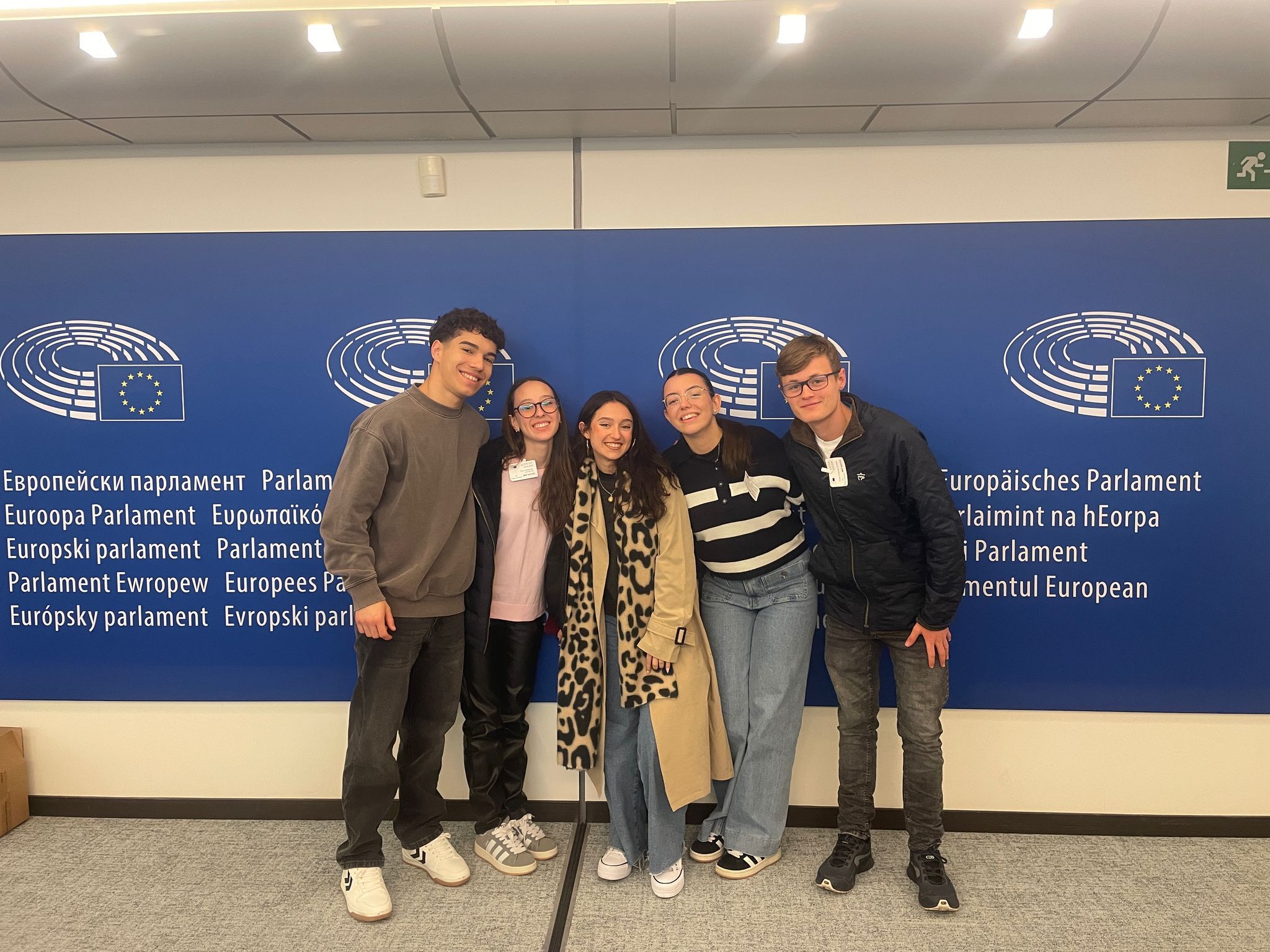 Visit to the European Parliament Hemicycle